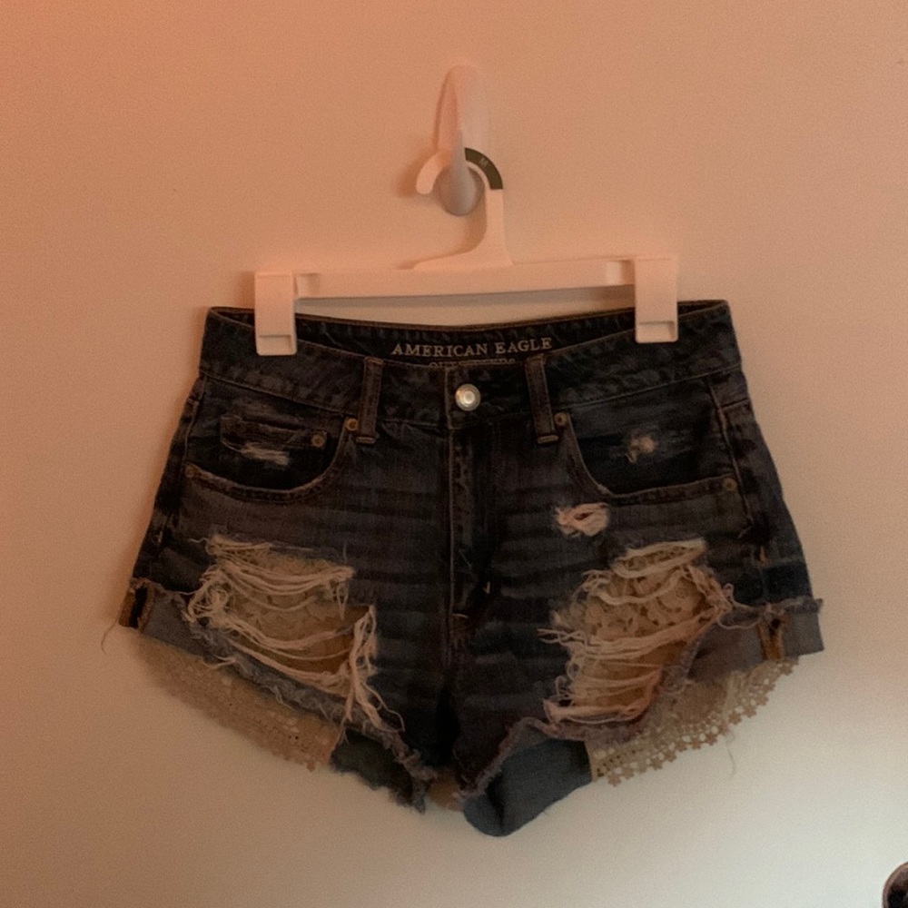 American Eagle jean shorts, Size 6
